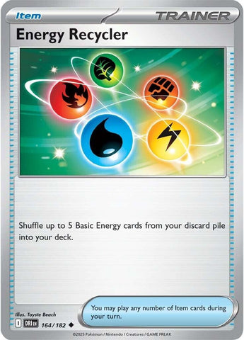 Energy Recycler (164/182) (SV10: Destined Rivals)