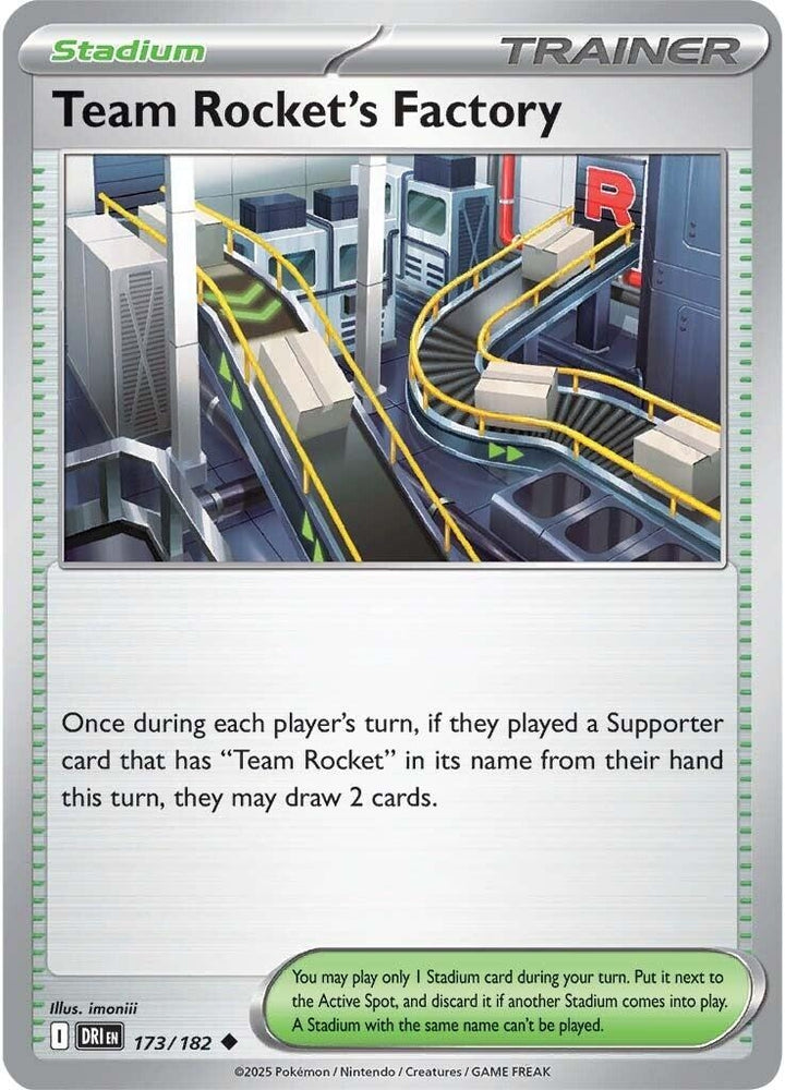 Team Rocket's Factory 173/182 SV: Destined Rivals