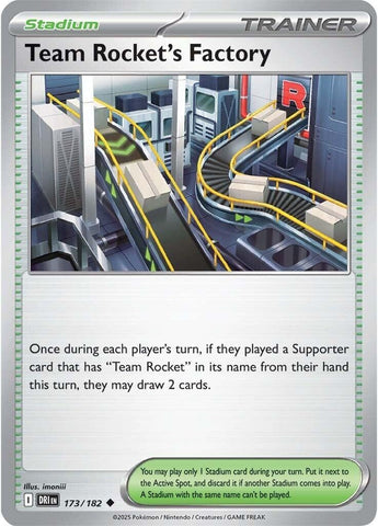 Team Rocket's Factory 173/182 SV: Destined Rivals