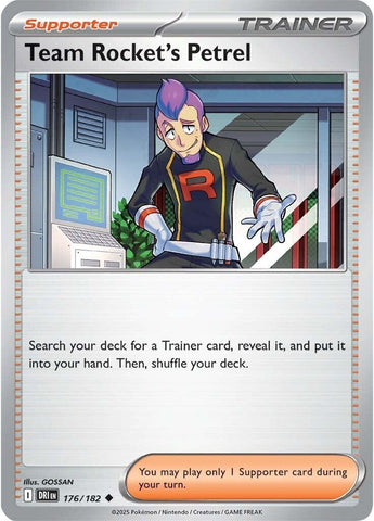Team Rocket's Petrel 176/182 SV: Destined Rivals
