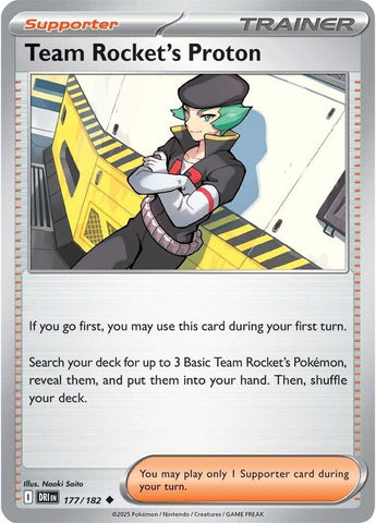 Team Rocket's Proton 177/182 SV: Destined Rivals