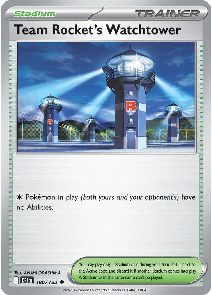 Team Rocket's Watchtower 180/182 SV: Destined Rivals