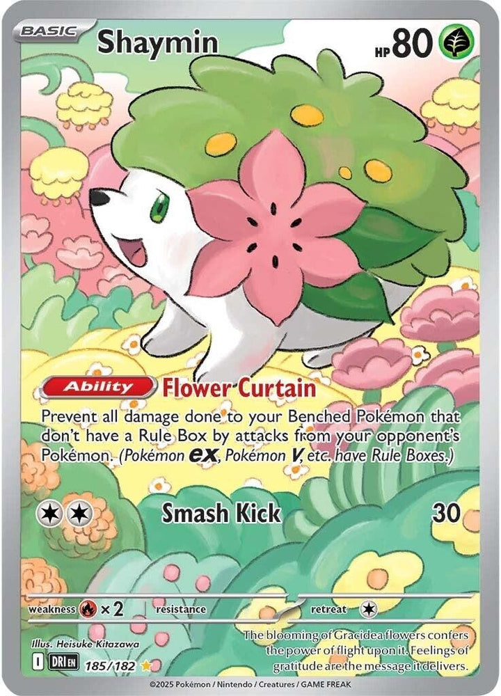 Shaymin (185/182) (SV10: Destined Rivals)
