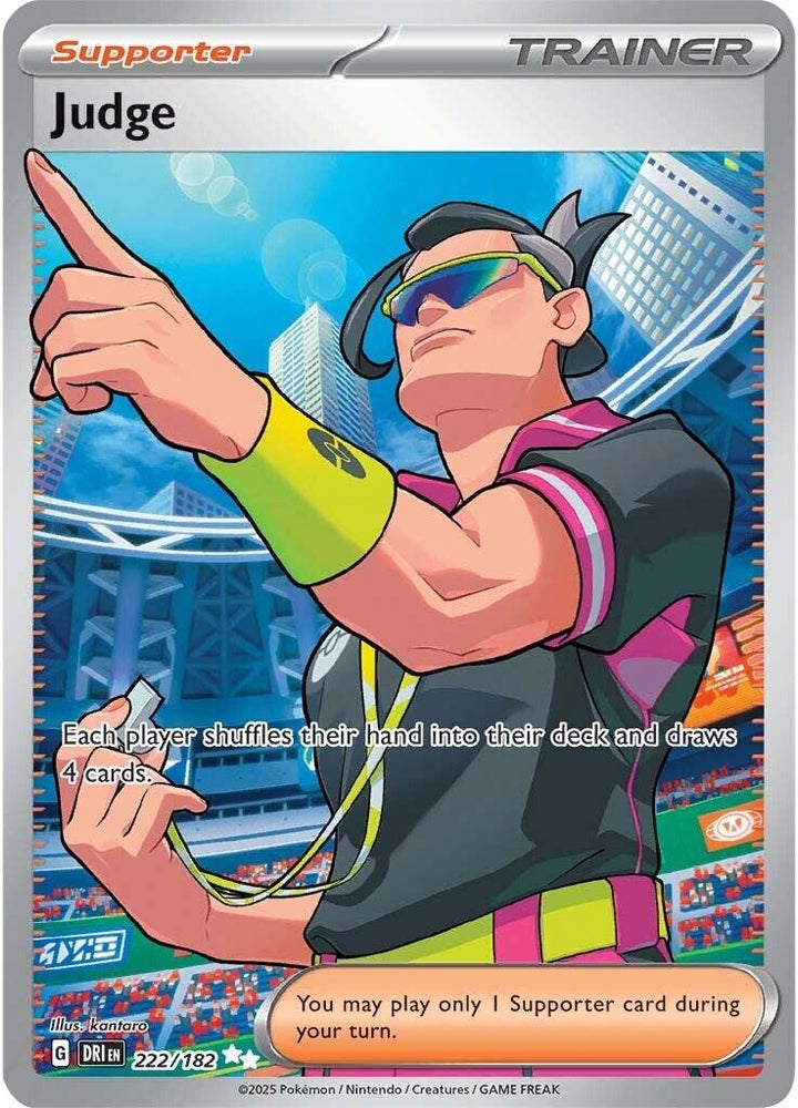 Judge (222/182) (SV10: Destined Rivals)