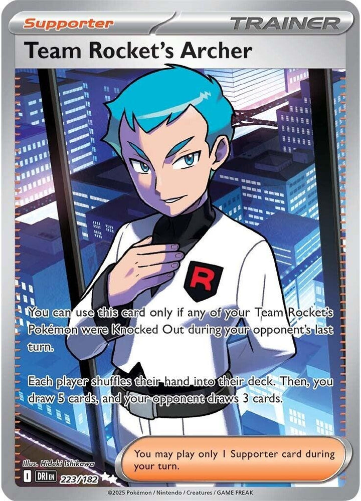 Team Rocket's Archer 223/182 SV: Destined Rivals