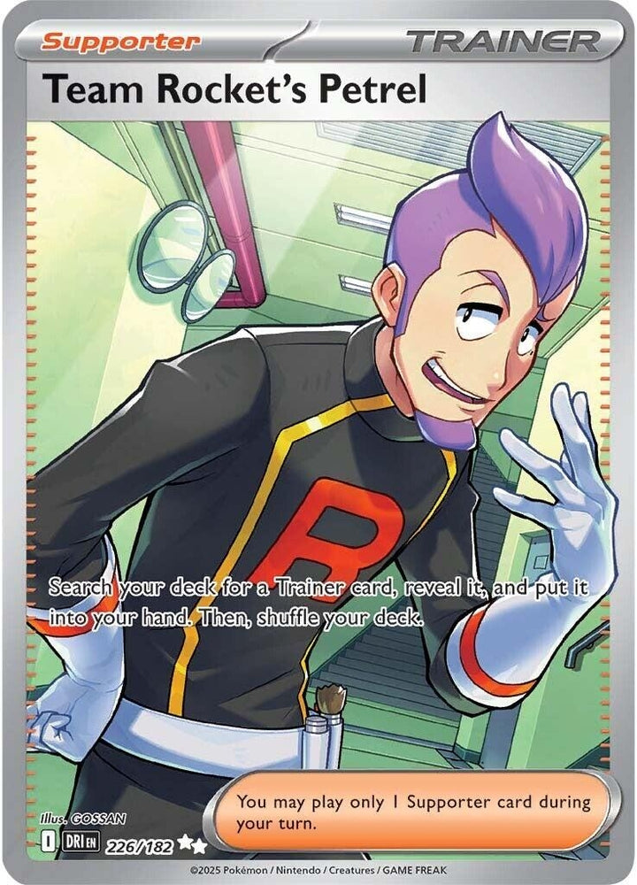 Team Rocket's Petrel 226/182 SV: Destined Rivals