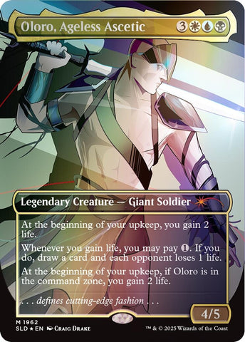 Image for Oloro, Ageless Ascetic (Rainbow Foil) (1962) - Magic: The Gathering
