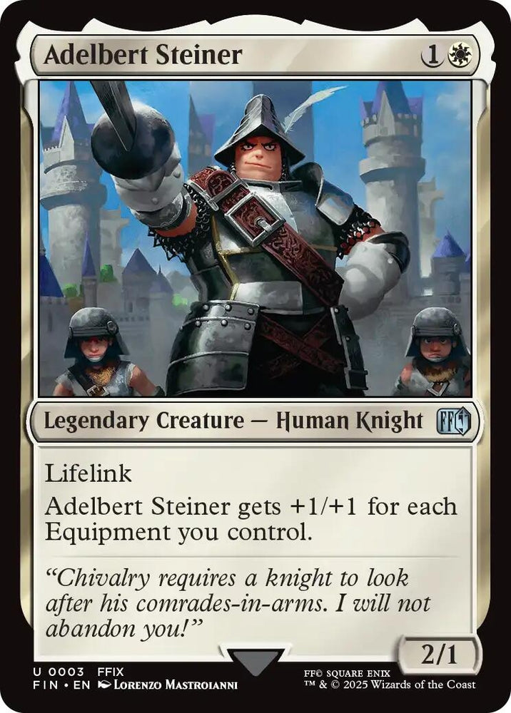 Image for Adelbert Steiner (3) (FINAL FANTASY) - Magic: The Gathering