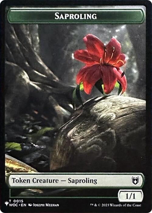 Image for Saproling // Ape Double-Sided Token (15 // 10) (The List Reprints) - Magic: The Gathering