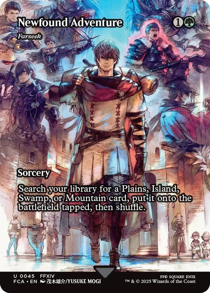 Image for Newfound Adventure - Farseek (Showcase) (45) (FINAL FANTASY: Through the Ages) - Magic: The Gathering