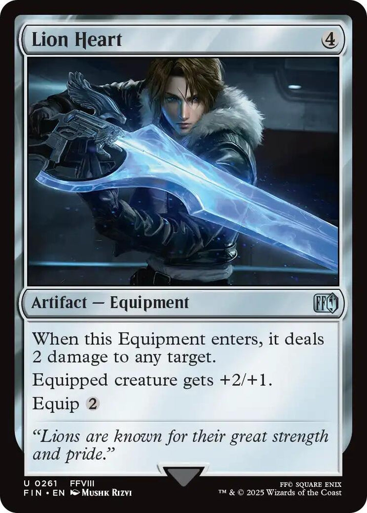 Image for Lion Heart (261) (FINAL FANTASY) - Magic: The Gathering