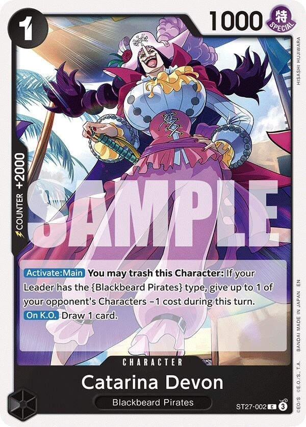 Image for Catarina Devon (ST27-002) - One Piece Card Game