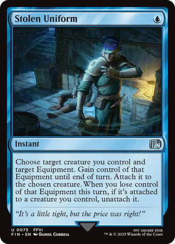 Image for Stolen Uniform (75) (FINAL FANTASY) - Magic: The Gathering
