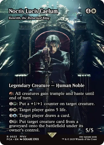 Image for Noctis Lucis Caelum - Kenrith, the Returned King (Showcase) (23) (FINAL FANTASY: Through the Ages) - Magic: The Gathering