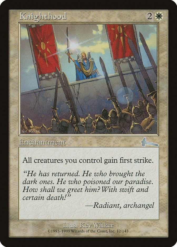 Image for Knighthood (12) - Magic: The Gathering