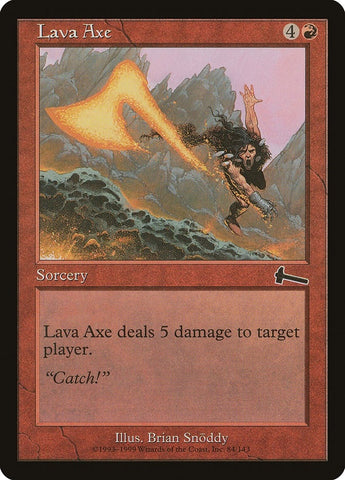 Image for Lava Axe (84) - Magic: The Gathering