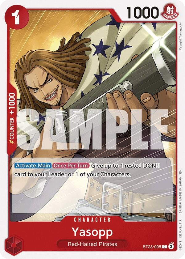 Image for Yasopp (ST23-005) - One Piece Card Game