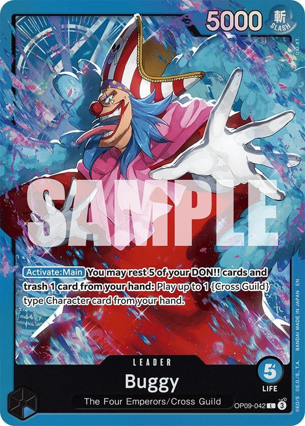 Image for Buggy (OP09-042) (OP09-042) - One Piece Card Game