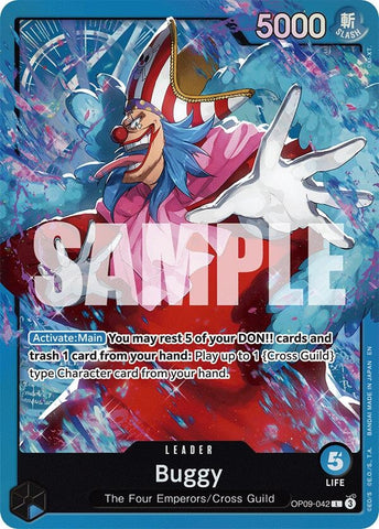 Image for Buggy (OP09-042) (OP09-042) - One Piece Card Game