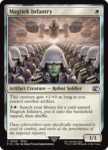 Image for Magitek Infantry (25) (FINAL FANTASY) - Magic: The Gathering