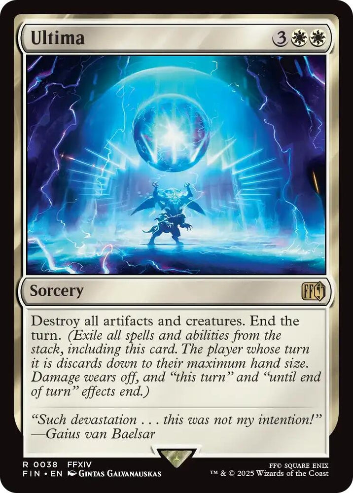 Image for Ultima (38) (FINAL FANTASY) - Magic: The Gathering
