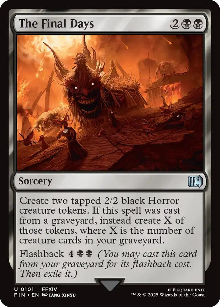 Image for The Final Days (101) (FINAL FANTASY) - Magic: The Gathering