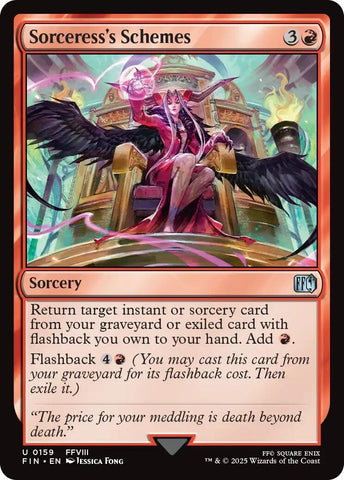 Image for Sorceress's Schemes (159) (FINAL FANTASY) - Magic: The Gathering