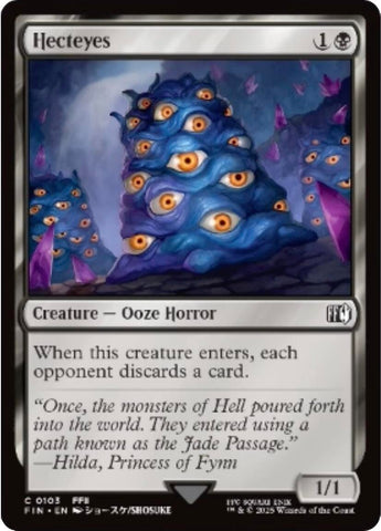 Image for Hecteyes (103) (FINAL FANTASY) - Magic: The Gathering