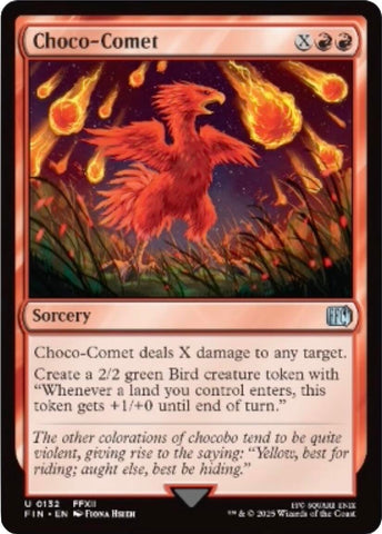 Image for Choco-Comet (132) (FINAL FANTASY) - Magic: The Gathering