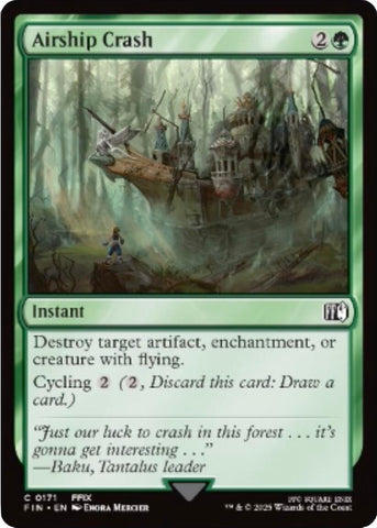 Image for Airship Crash (171) (FINAL FANTASY) - Magic: The Gathering