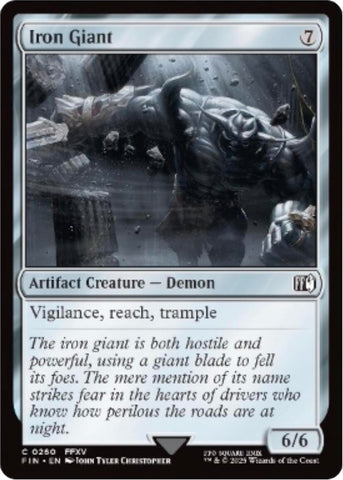 Image for Iron Giant (260) (FINAL FANTASY) - Magic: The Gathering