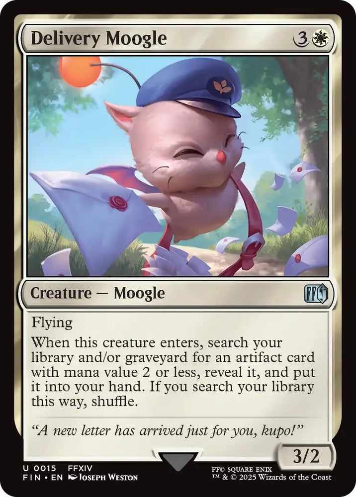 Image for Delivery Moogle (15) (FINAL FANTASY) - Magic: The Gathering