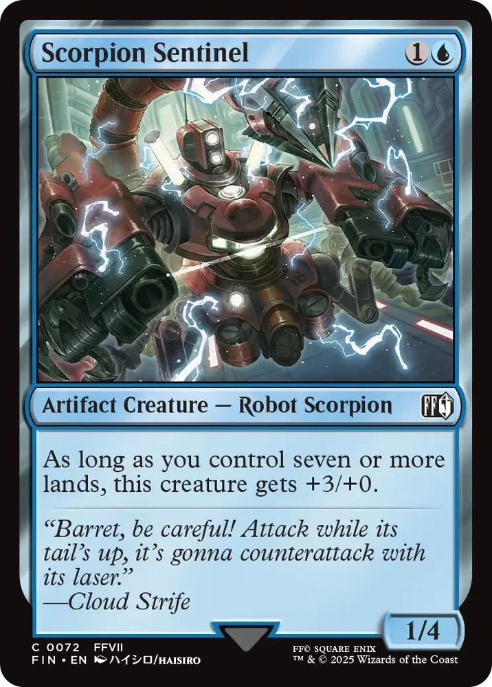 Image for Scorpion Sentinel (72) (FINAL FANTASY) - Magic: The Gathering