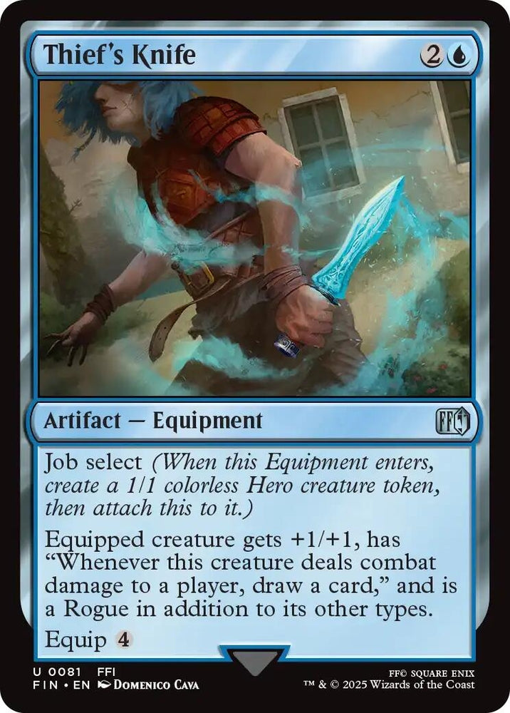 Image for Thief's Knife (81) (FINAL FANTASY) - Magic: The Gathering