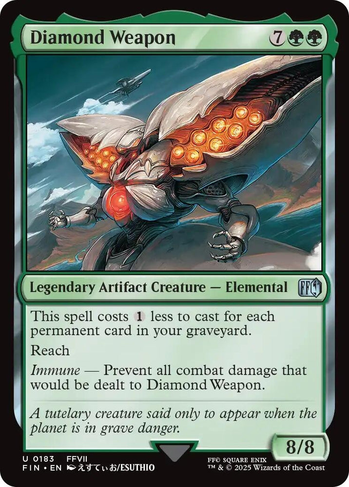 Image for Diamond Weapon (183) (FINAL FANTASY) - Magic: The Gathering
