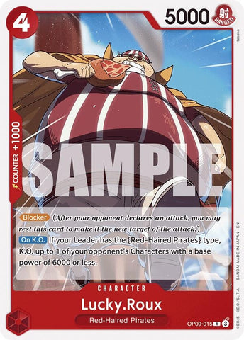 Image for Lucky.Roux (Reprint) (OP09-015) - One Piece Card Game