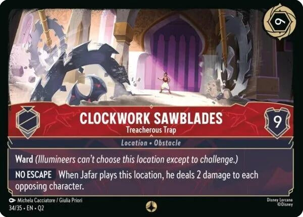 Clockwork Sawblades - Treacherous Trap (34/35) [Illumineer's Quest: Palace Heist]