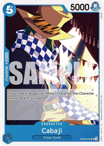 Image for Cabaji (Reprint) (OP09-045) - One Piece Card Game