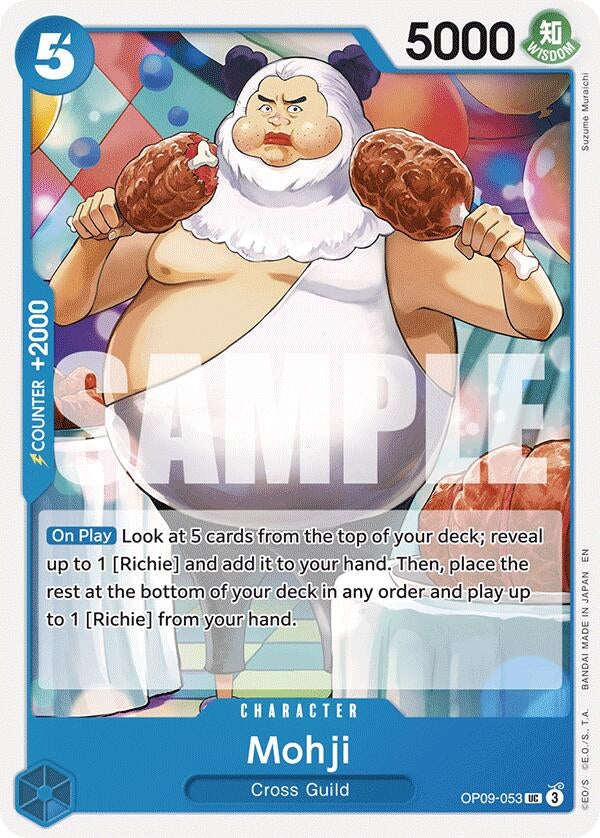 Image for Mohji (Reprint) (OP09-053) - One Piece Card Game