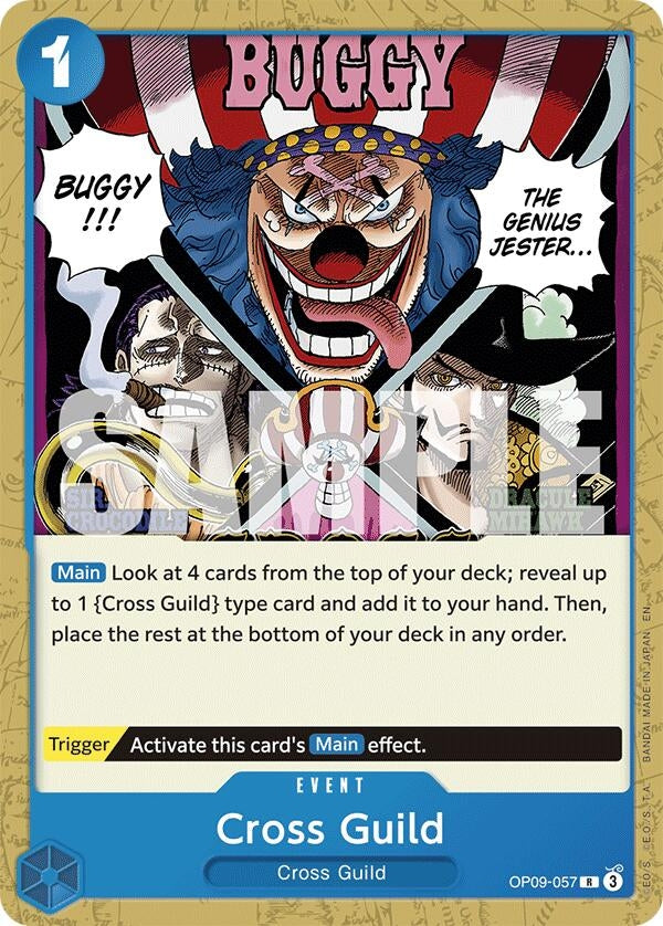 Image for Cross Guild (Reprint) (OP09-057) - One Piece Card Game