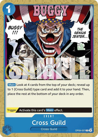 Image for Cross Guild (Reprint) (OP09-057) - One Piece Card Game