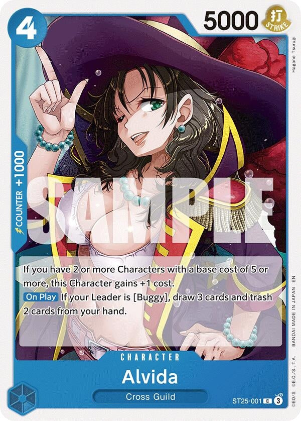 Image for Alvida (ST25-001) - One Piece Card Game