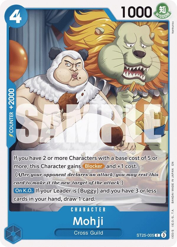 Image for Mohji (ST25-005) - One Piece Card Game