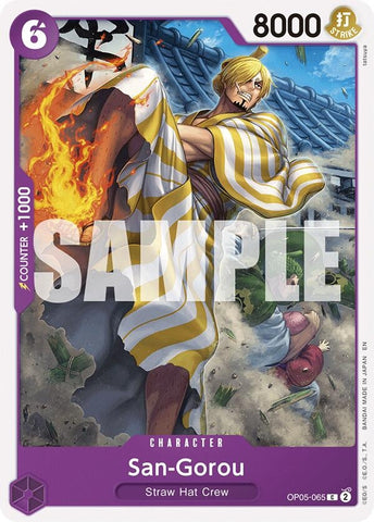 Image for San-Gorou (Reprint) (OP05-065) - One Piece Card Game