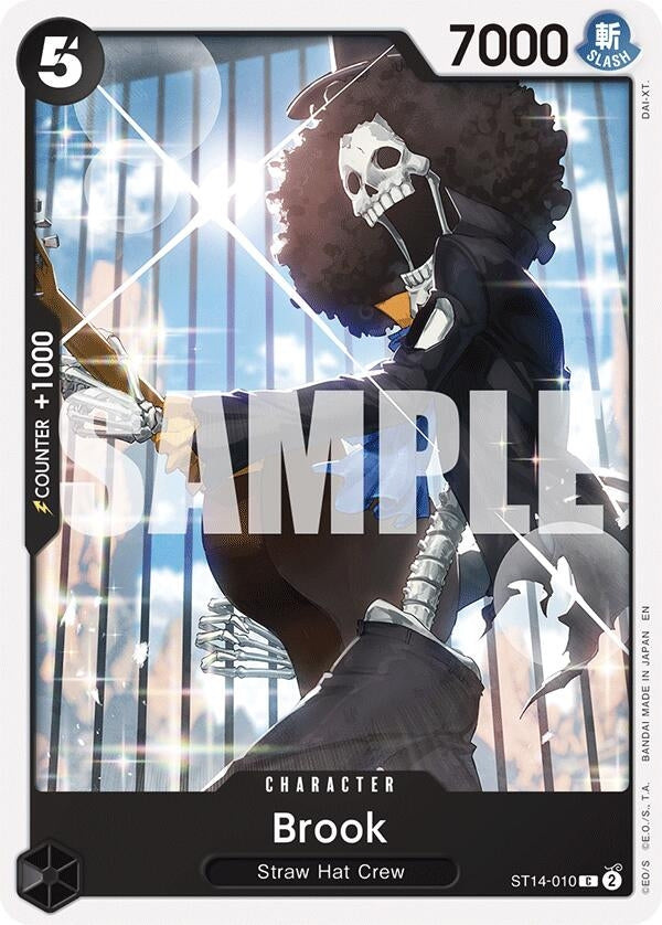 Image for Brook (Reprint) (ST14-010) - One Piece Card Game