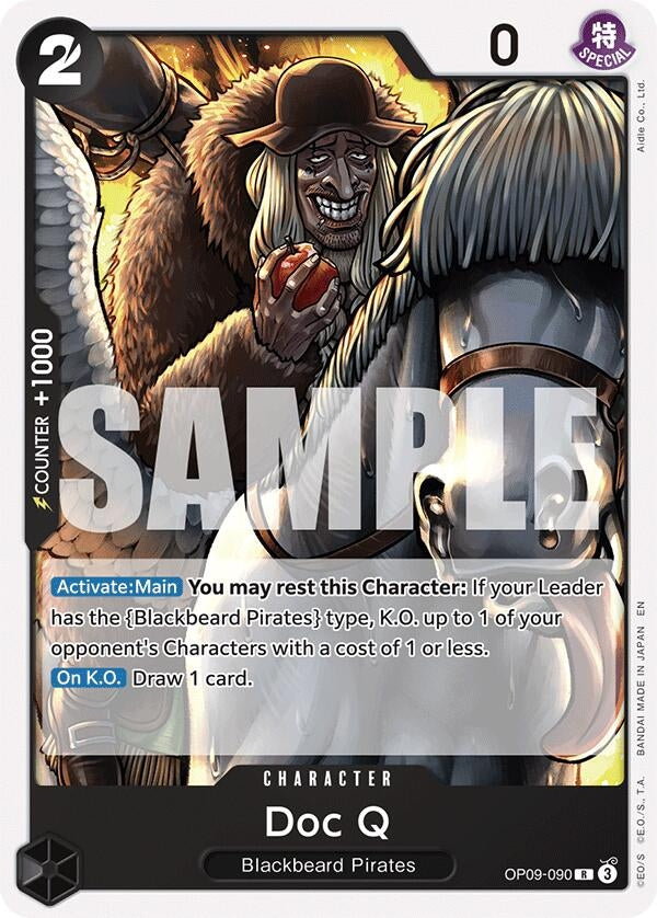 Image for Doc Q (Reprint) (OP09-090) - One Piece Card Game