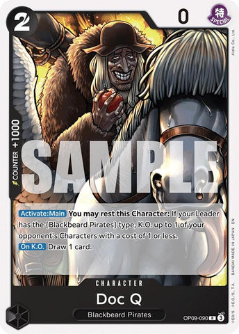 Image for Doc Q (Reprint) (OP09-090) - One Piece Card Game