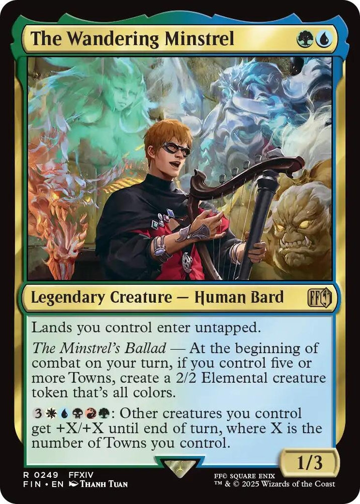Image for The Wandering Minstrel (249) (FINAL FANTASY) - Magic: The Gathering