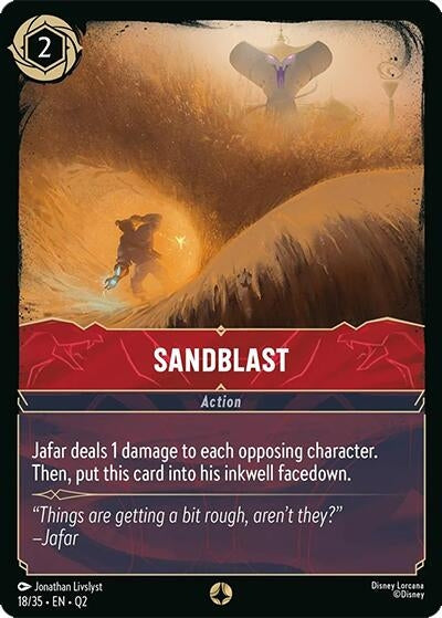 Image for Sandblast (18/35) - Disney Lorcana