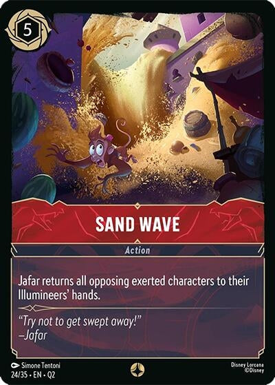 Image for Sand Wave (24/35) - Disney Lorcana